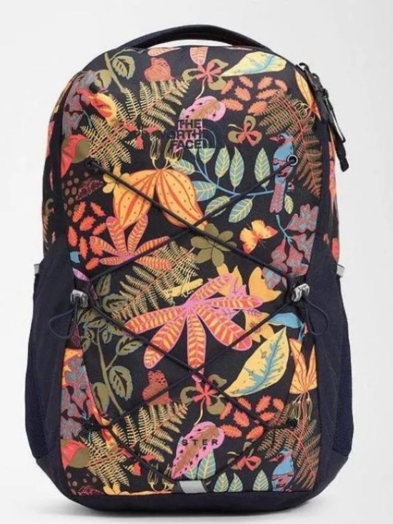 The North Face Handbags - The North Face Women's Jester backpack, Navy Lone Wanderer Print, Botanical